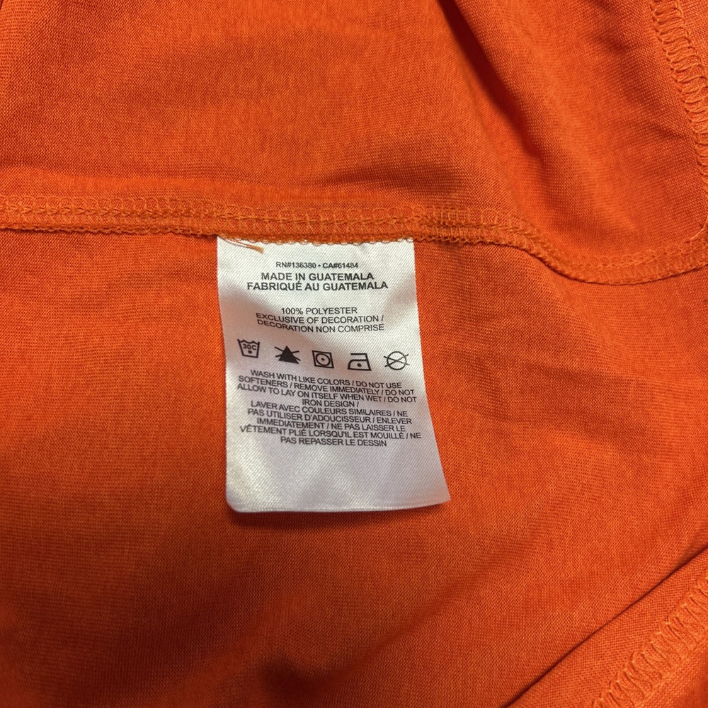 Denver Broncos Men’s Med NWT Orange Nike Dri Fit Short Sleeve T Shirt - Picture 8 of 8